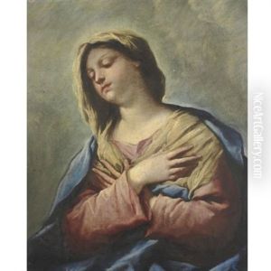 The Virgin Annunciate by Paolo de Matteis