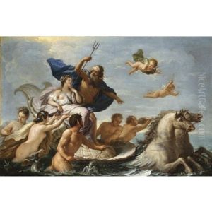 Trionfo Di Nettuno E Anfitrite by Paolo de Matteis