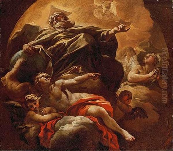 God The Father In Glory - view 1