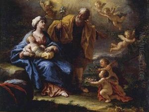 The Holy Family by Paolo de Matteis
