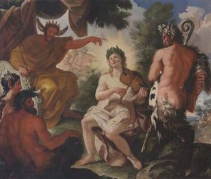 La Sfida Di Apollo E Marsia by Paolo de Matteis