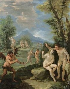Adamo Ed Eva by Paolo de Matteis