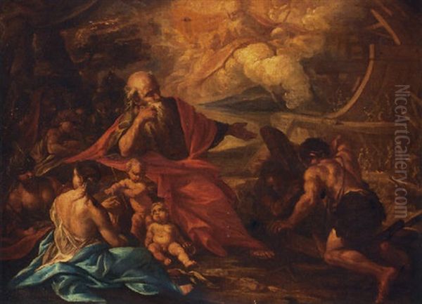 God Instructing Noah - view 1