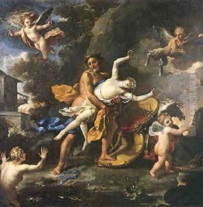 L'enlevement De Proserpine by Paolo de Matteis
