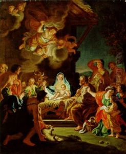 Adorazione Dei Pastori by Paolo de Matteis