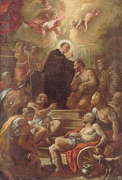 St. Ignatius Of Loyola Healing The Sick - view 1