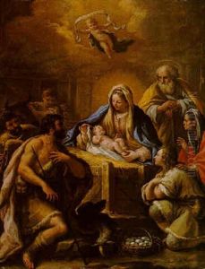 The Adoration Of The Shepherds by Paolo de Matteis