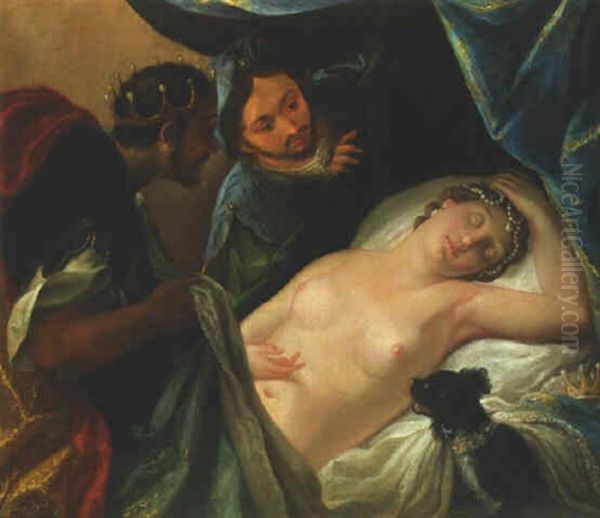 Gyges In The Bedchamber Of King Candaules - view 1