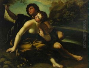 Angelica And Medoro by Paolo de Matteis