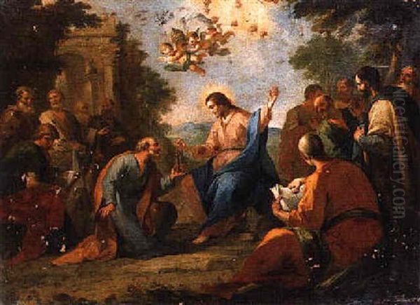 Christ Giving The Keys To Saint Peter - view 1
