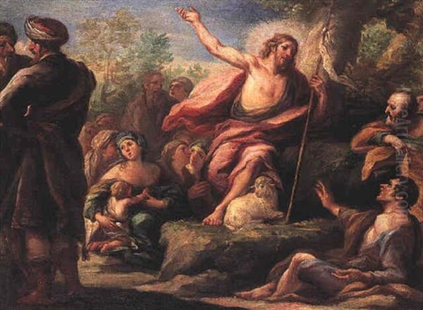 St. John The Baptist Preaching - view 1
