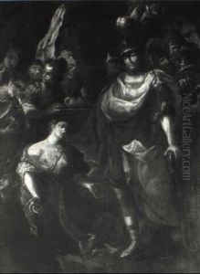 The Offering Of Abigail by Paolo de Matteis
