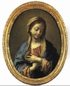 Vergine Annunciata by Paolo de Matteis