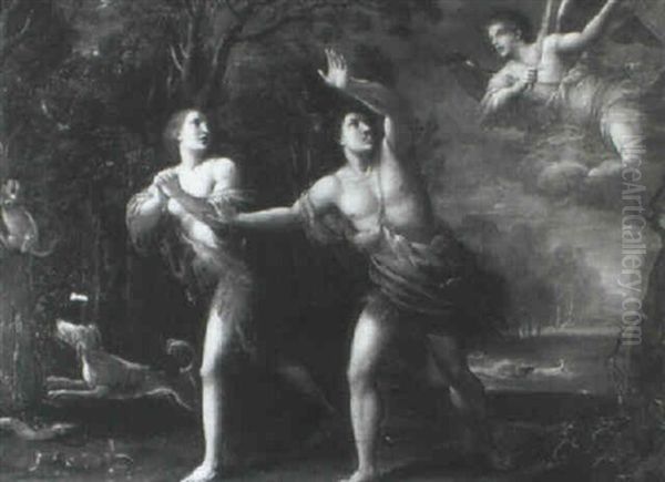 The Expulsion Of Adam And Eve From The Garden Of Eden - view 1