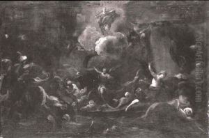 La Chute Des Damnes by Paolo de Matteis