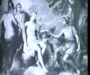 The Judgement Of Paris by Paolo de Matteis