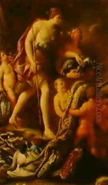 Diana With Her Attendants - view 1
