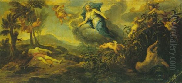 The Death Of Adonis - view 1