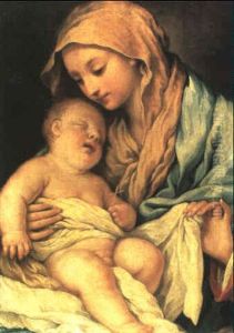 Madonna Mit Schlafendem Kind