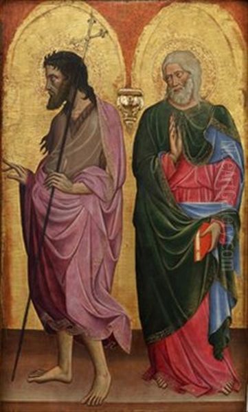 Johannes Der Taufer Und Ein Apostel - view 1