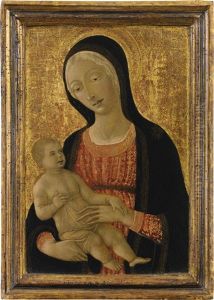 The Madonna And Child by Matteo Di Giovanni Di Bartolo