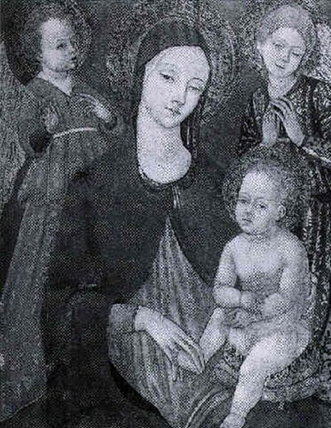 The Madonna And Child With Two Angels - view 1