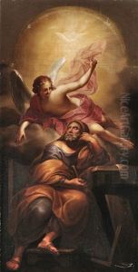 Traum Des Hl. Joseph by Heinrich Matthai