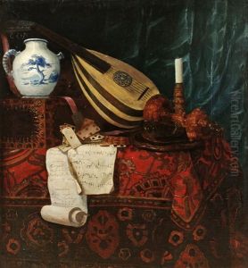 Vanitasstilleben by Broderus Matthiesen