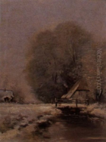 Verschneite Winterlandschaft - view 1