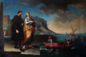 Odjezd Augustina Z Hippa A Jeho Druzky Na Krasny Mys by Alessandro Mattia