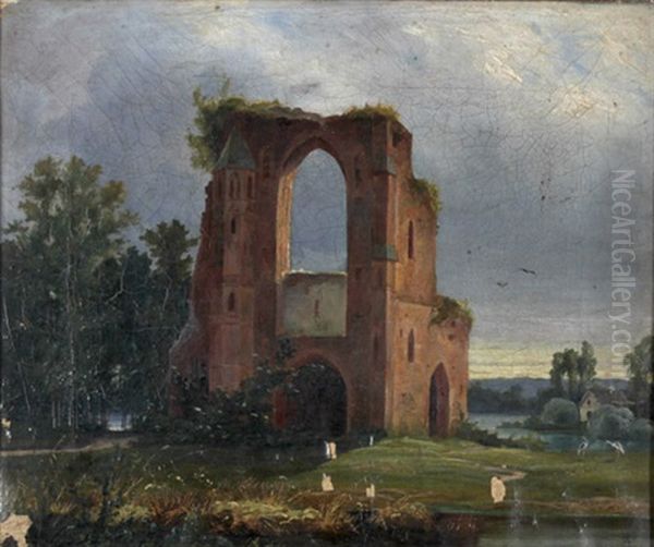 Klosterruine Eldena Bei Greifswald - view 1