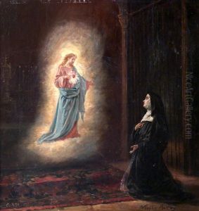 Aparicion De Cristo A Una Monja