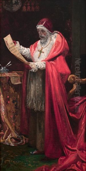 El Papa Inocencio X En Su Escritorio - view 1