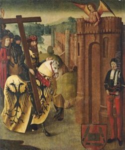 The Emperor Heraclius Bearing The True Cross Denied Entry To Jerusalem The Emperor Heraclius Bearing The True Cross Denied Entry To Jerusalem
