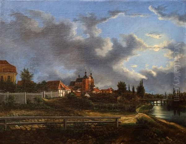Wloclawek W Swietle Ksiezyca - view 1