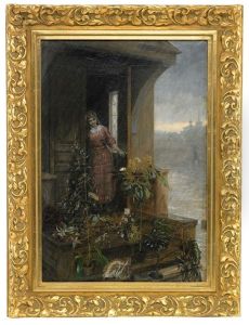 Girl On A Porch