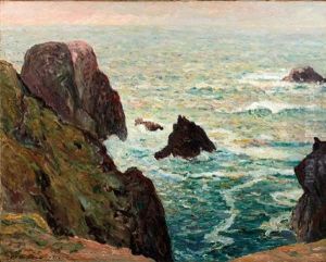 Fin D'apres-midi D'hiver, Cote De Belle-ile-en-mer, 1906 Fin D'apres-midi D'hiver, Cote De Belle-ile-en-mer, 1906