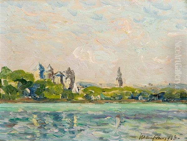 Chateau, Lac A Annecy - view 1