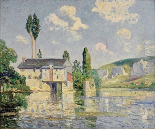 Au Soleil, Moulin Matin, Petit Andely (eure) - view 1