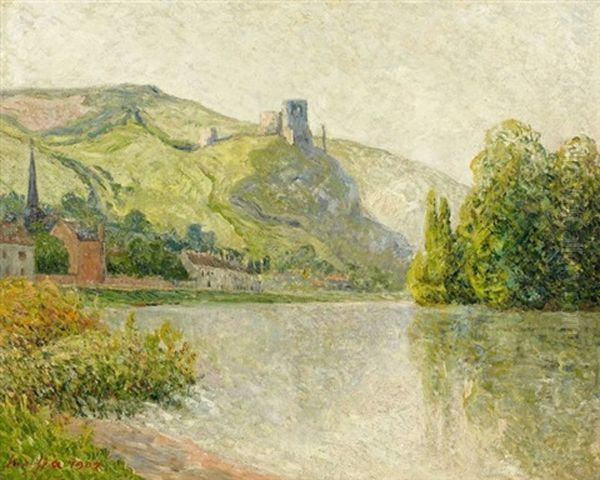 Chateau-gaillard, Les Andelys, Effet Du Matin - view 1