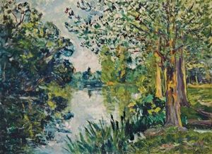 Les Bords De La Loire A Ponce (sarthe)