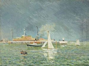 L"orage, Entree Des Bateaux, Le Havre
