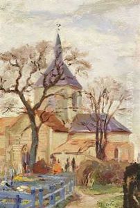 En Fransk Landsbykirke En Fransk Landsbykirke