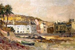Belle-ile - Sauzon Le Port by Maxime Maufra