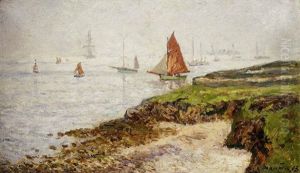 Le Baie De Quiberon, Matin Brumeux, L'escadre
