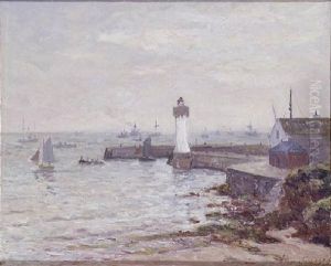 La Jetee Du Port Haliguen, Presqu'ile De Quiberon