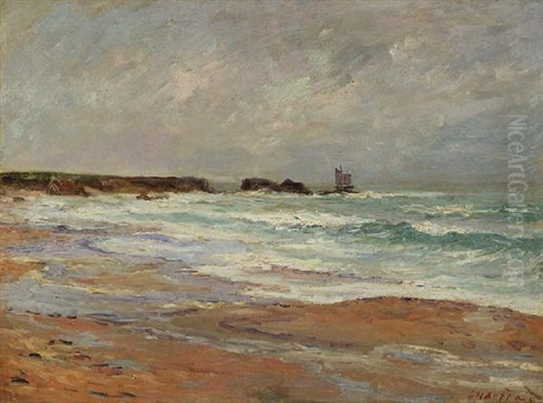 La Plage De La Govelle A Batz Sur Mer - view 1