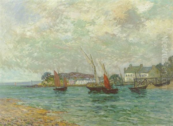 La Rentree Au Port De Douarnenez (finistere) - view 1