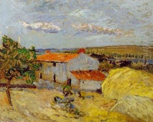 Ferme Au Toit Rouge by Maxime Maufra