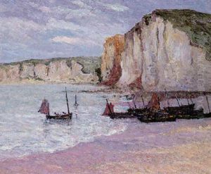 Le Port Au Crepuscule by Maxime Maufra